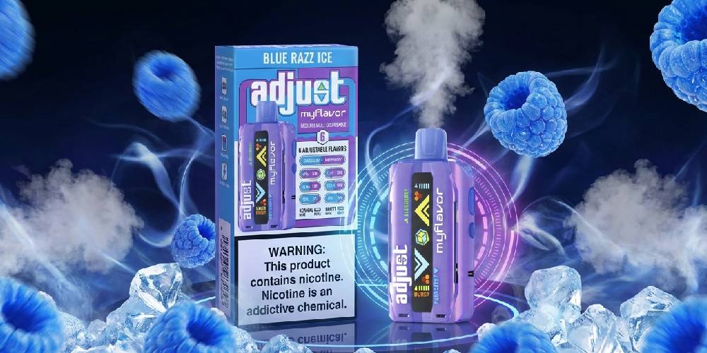 Adjust MyFlavor 40K Disposable Review: Adjustable Flavor Settings, Display & Real Performance