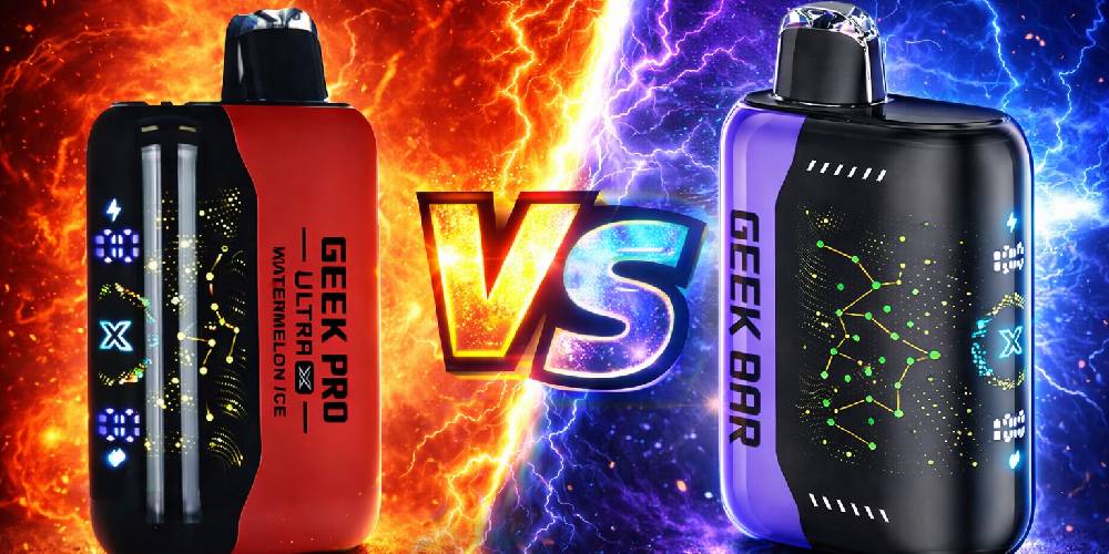 Geek Bar Pulse X vs Geek Pro Ultra X 45K: Flavor or Power?