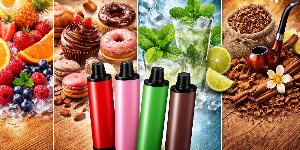 How to Choose the Best Vape Flavor for You (Fruit, Dessert, Mint, Tobacco)
