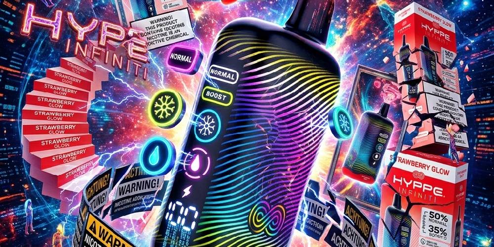 Hyppe Infinity 50K User Guide: Setup Instructions, Airflow Adjustments & Charging Guide