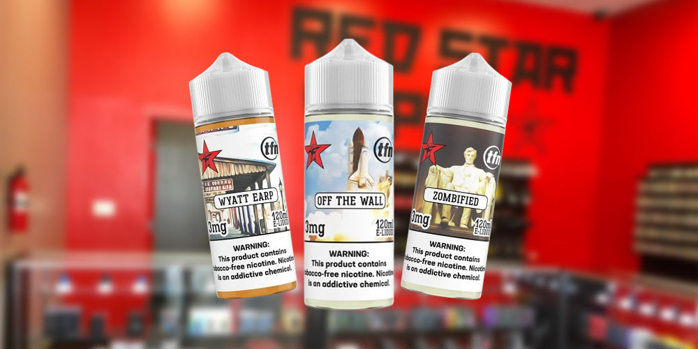 Red Star Vapor Vape Juice Flavor Guide
