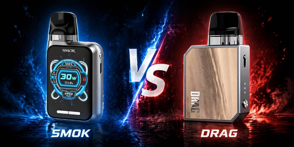 SMOK vs Voopoo Pod Systems: Which Brand Is More Reliable for Daily Use?