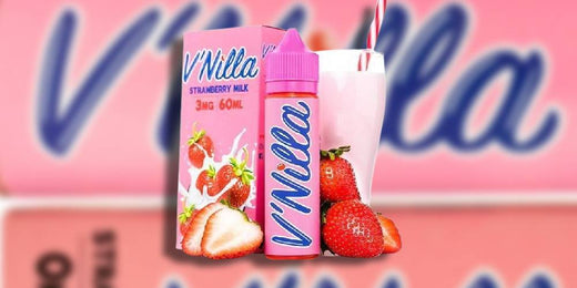V'Nilla Strawberry Milk Vape Juice Review