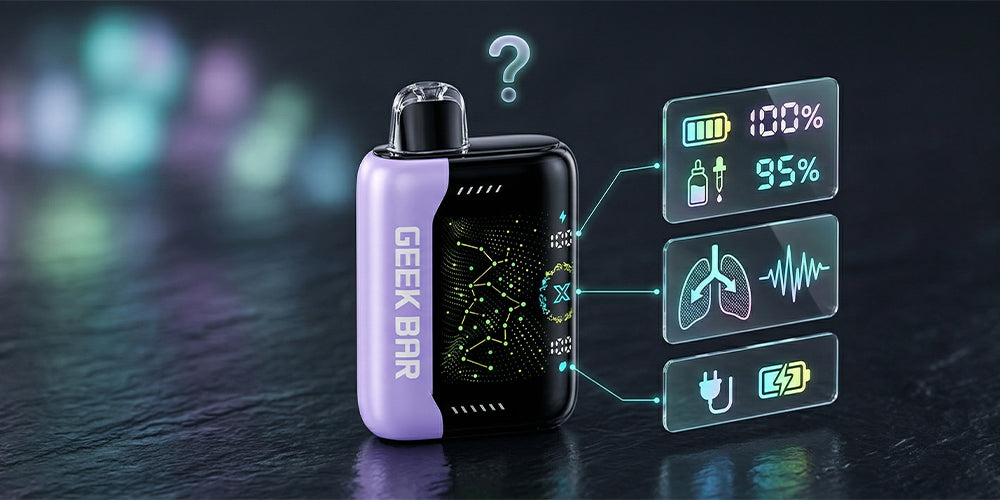 What Do the Lights Mean on the Geek Bar Pulse X Screen