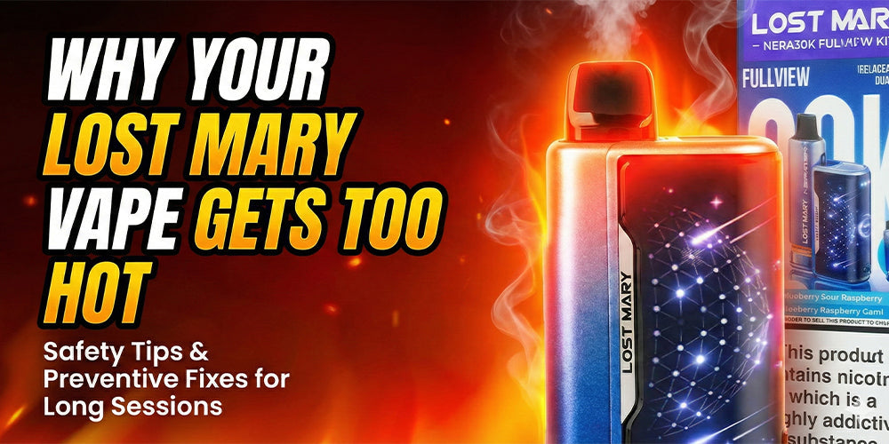 Why Your Lost Mary Vape Gets Too Hot