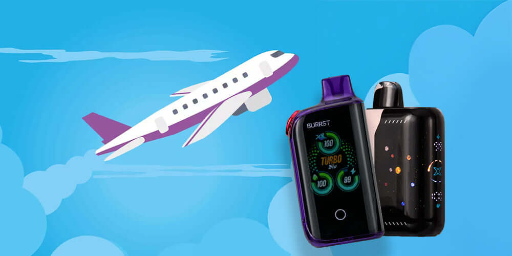 Vape on A Plane