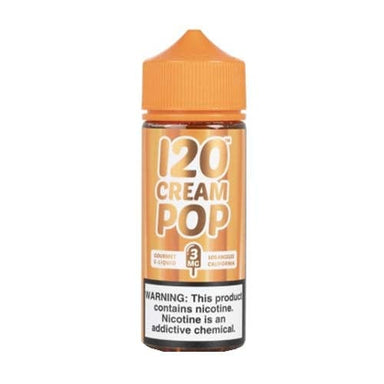 120 CREAM POP BY MAD HATTER JUICE 120ML E-Liquid