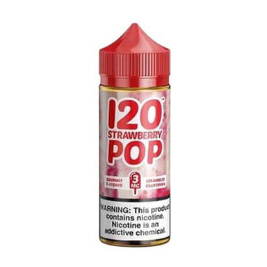 120 STRAWBERRY POP BY MAD HATTER JUICE 120ML E-Liquid