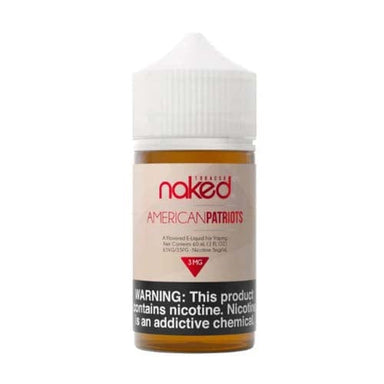 American Patriots Tobacco by Naked 100 60ML E-Liquid