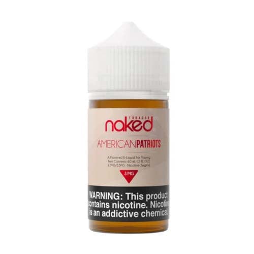 American Patriots Tobacco by Naked 100 60ML E-Liquid