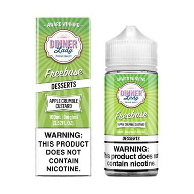 Apple Crumble Custard By Dinner Lady 100ML E-Liquid