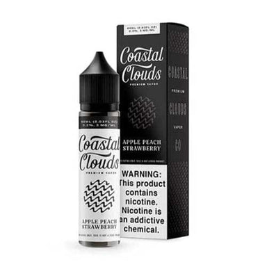Apple Peach Strawberry by Coastal Clouds 60ML E-Liquid E-Liquid