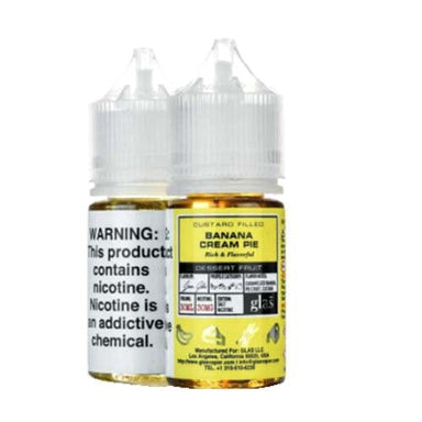 Banana Cream Pie by Glas Basix Nic Salts 30ML E-Liquid