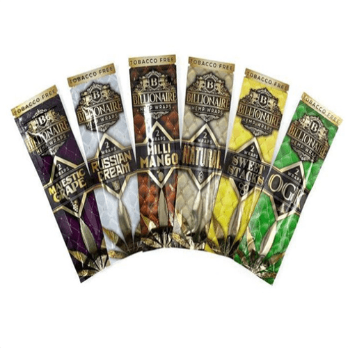Billionaire Hemp Wraps ( 2 Pack ) Cigars
