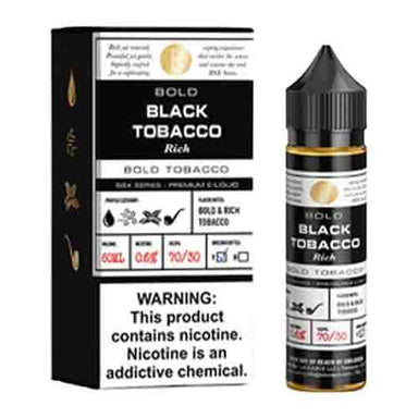 Black Tobacco by Glas Basix Series 60ML E-Liquid
