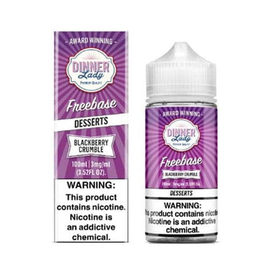 Blackberry Crumble By Dinner Lady 100ML E-Liquid