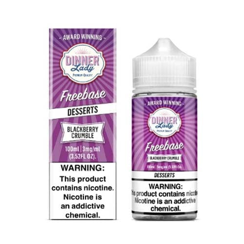 Blackberry Crumble By Dinner Lady 100ML E-Liquid