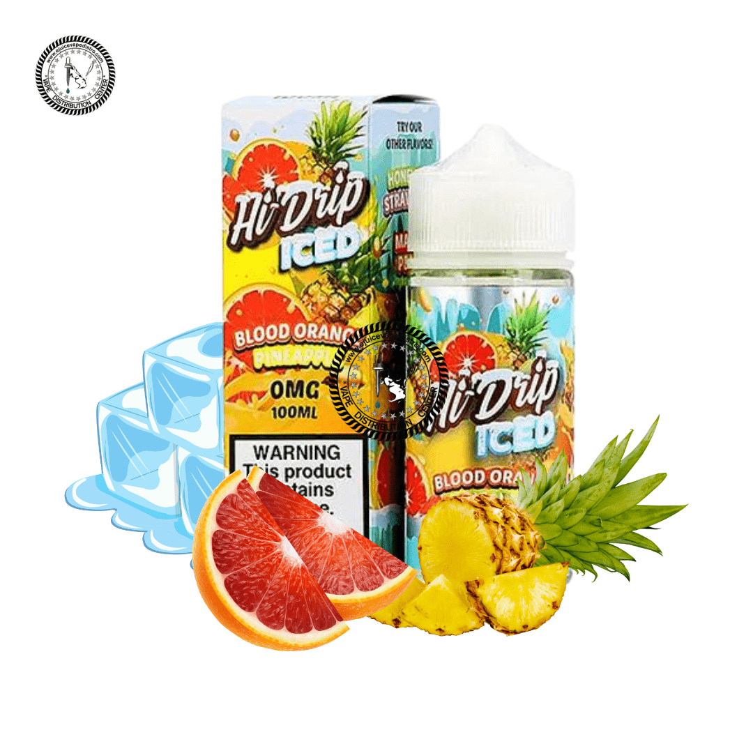 Blood Orange Pineapple Iced by Hi-Drip 100ML E-Liquid