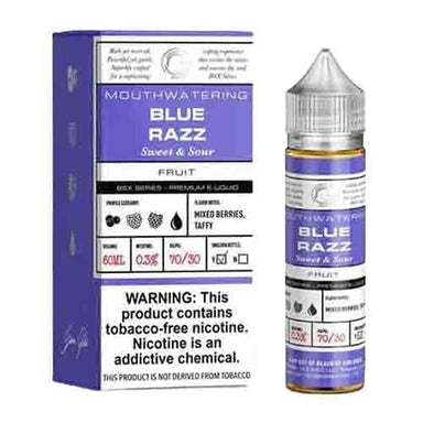 Blue Razz by Glas Basix Series 60ML E-Liquid