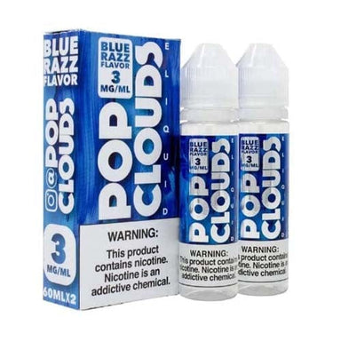Blue Razz Candy by Pop Clouds 120ML E-Liquid