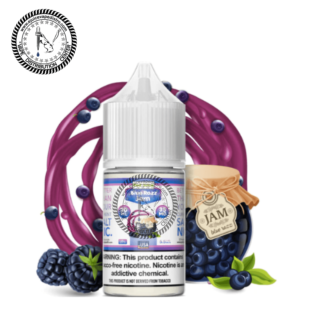 Blue Razz Jam by Pod Juice Salt 30ML E-Liquid