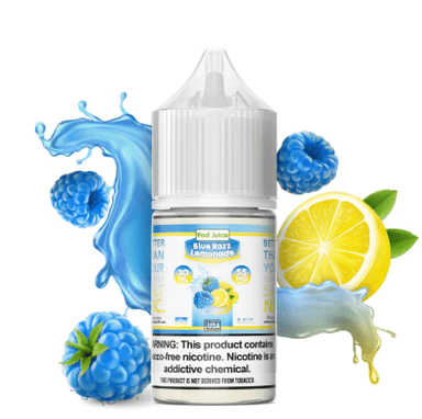 Blue Razz Lemonade by Pod Juice Salt 30ML E-Liquid
