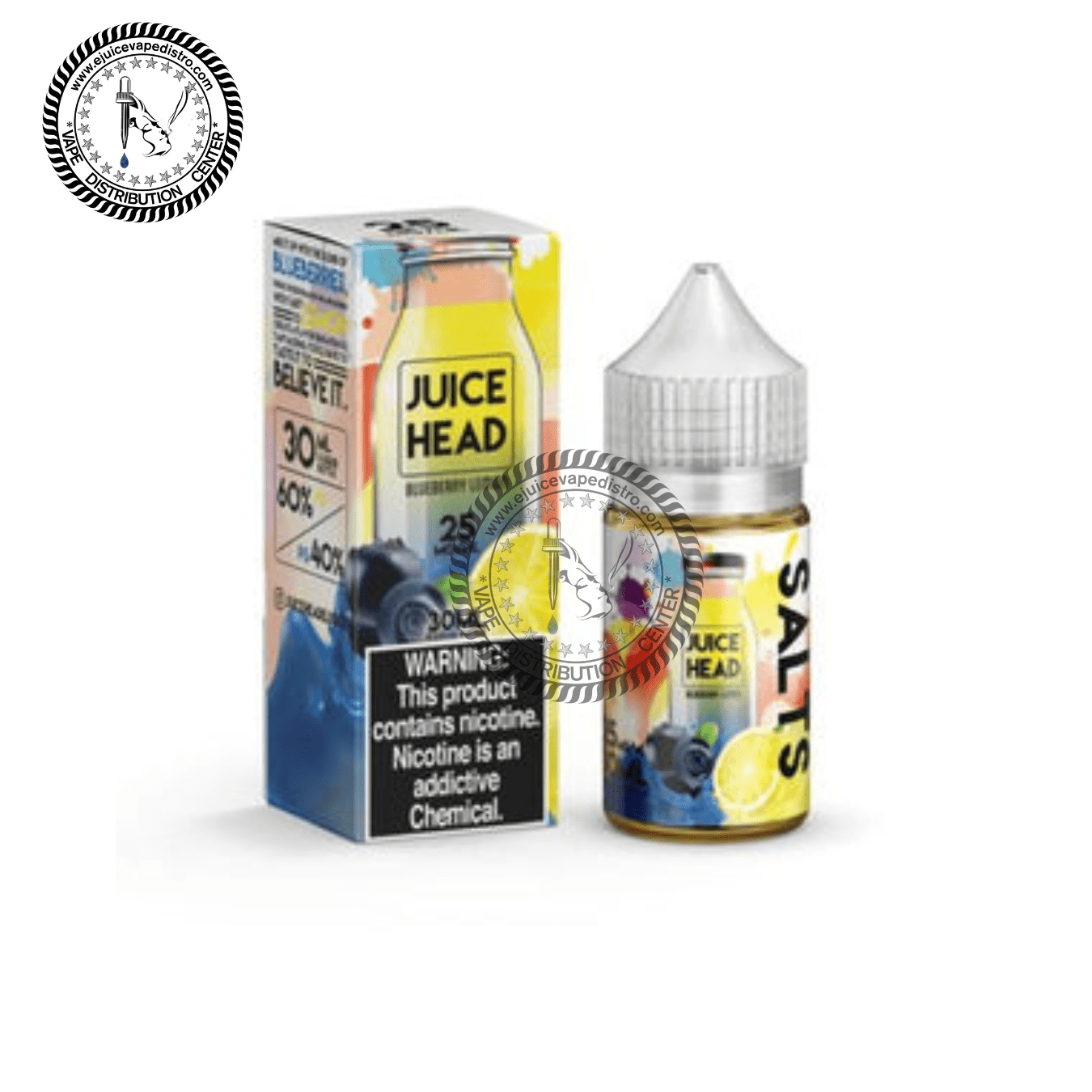 Blueberry Lemon by Juice Head Salts 30ML E-Liquid
