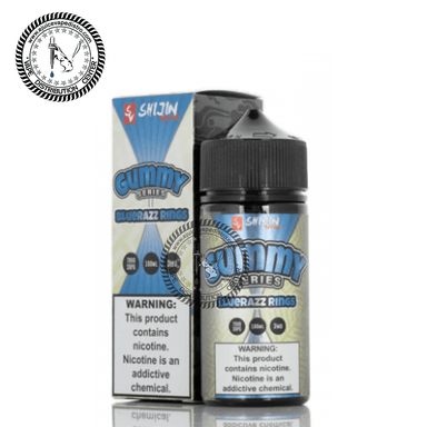BLUERAZZ RINGS GUMMY SERIES BY SHIJIN VAPOR 100ML E-Liquid