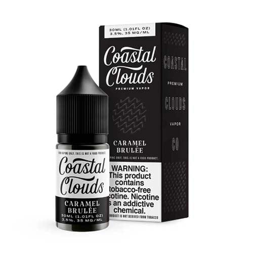 Caramel Brulee Salt Nic by Coastal Clouds Salt 30ML TFN E-Liquid