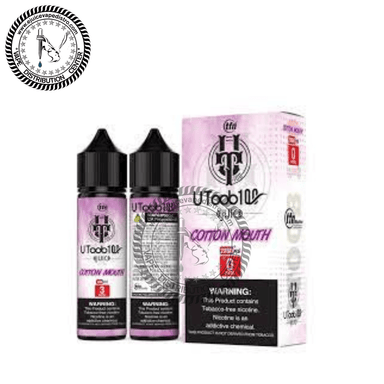 Cotton Mouth by U TooB 100 E juice 2x60ML 120ML E-Liquid