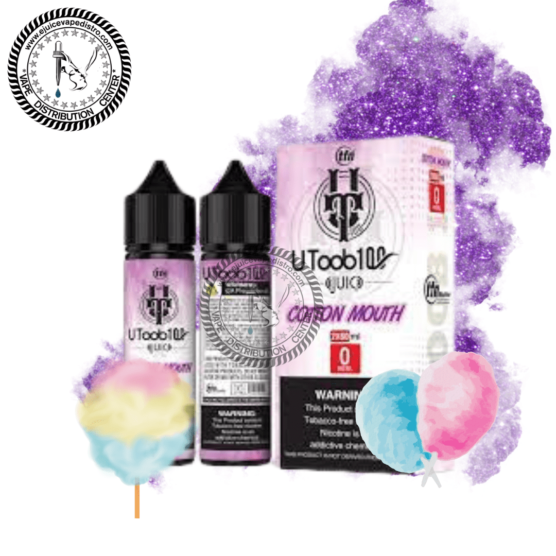 Cotton Mouth by U TooB 100 E juice 2x60ML 120ML E-Liquid