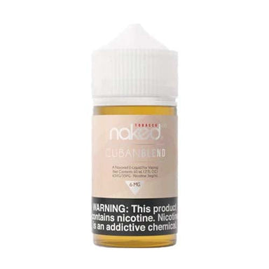 Cuban Blend Tobacco by Naked 100 60ML E-Liquid