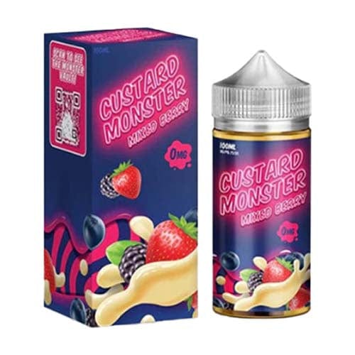 Custard Monster Mixed Berry by Jam Monster 100ML E-Liquid