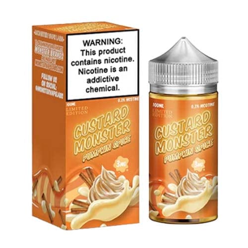 Custard Monster Pumpkin Spice by Jam Monster 100ML E-Liquid