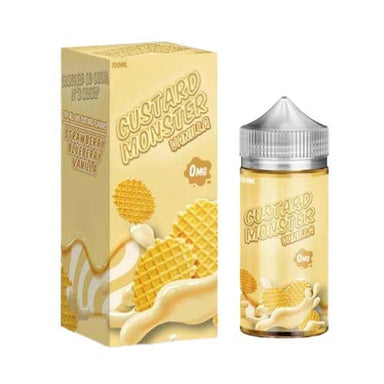 Custard Monster Vanilla Custard by Jam Monster 100ML E-Liquid