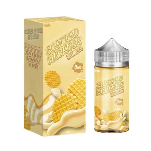 Custard Monster Vanilla Custard by Jam Monster 100ML E-Liquid
