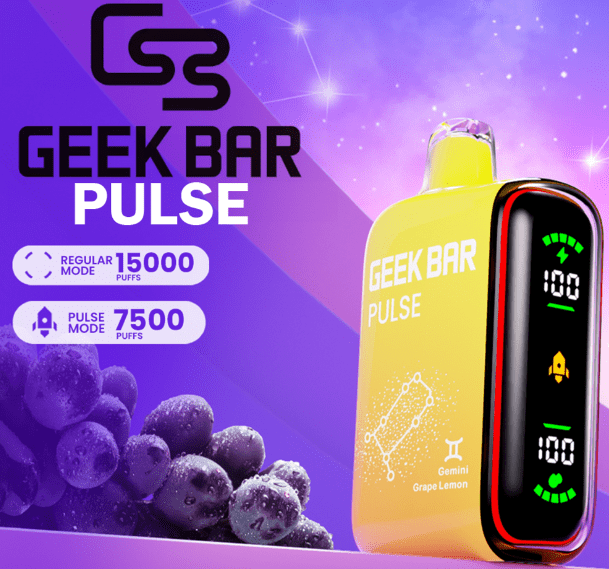 Geek Bar Pulse Disposable Vape 15000 Puffs DISPOSABLE