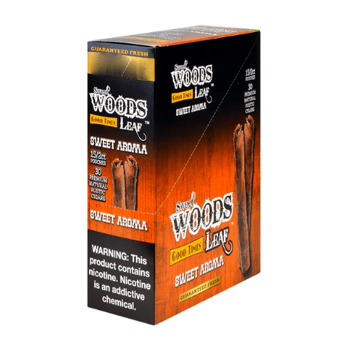 Good Times Sweet Woods Leaf Cigars (2 Pack) Cigars