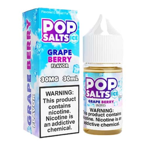 Grape Berry Ice by Pop Salts E-Liquid 30ML E-Liquid