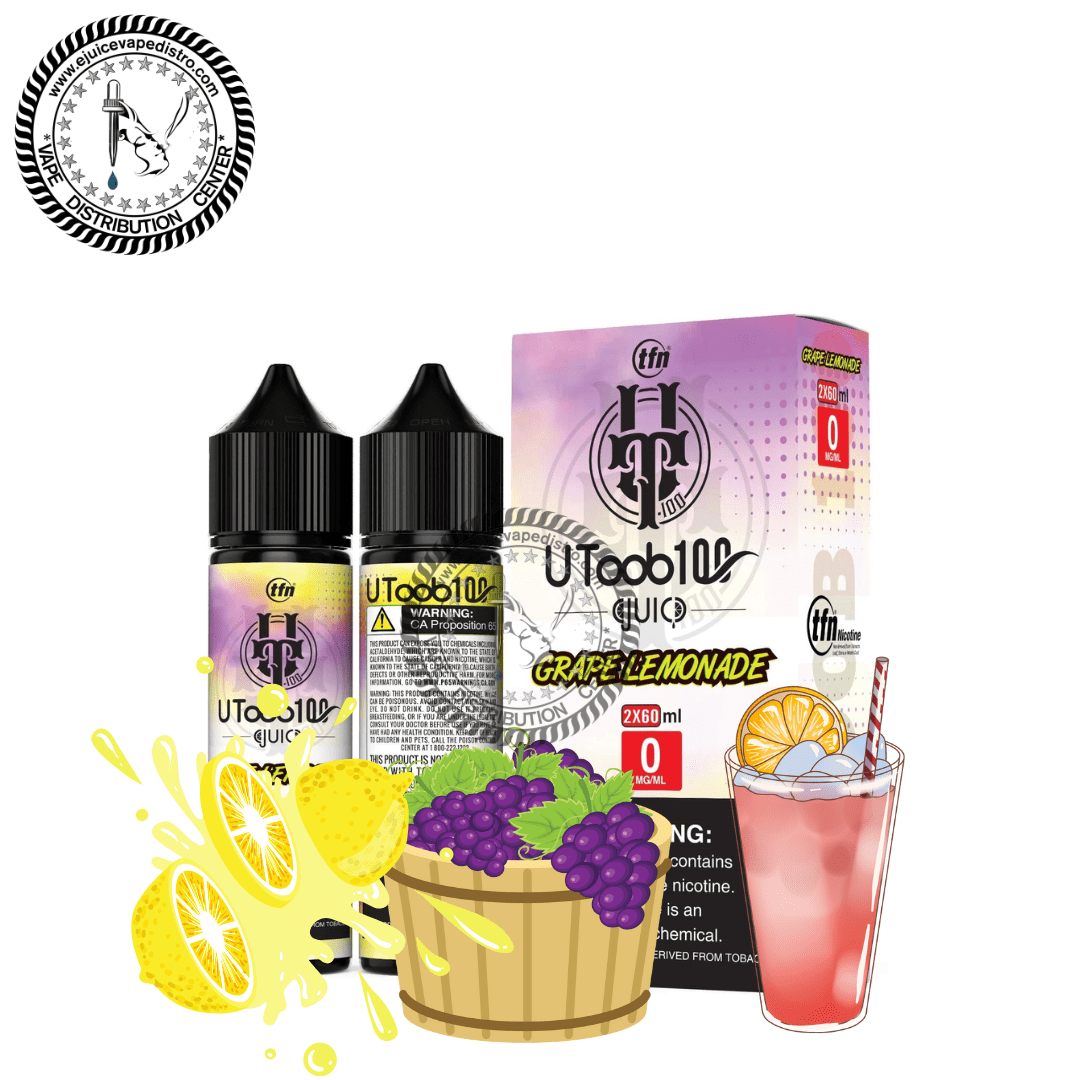 Grape Lemonade by U TooB 100 E juice 2x60ML 120ML E-Liquid