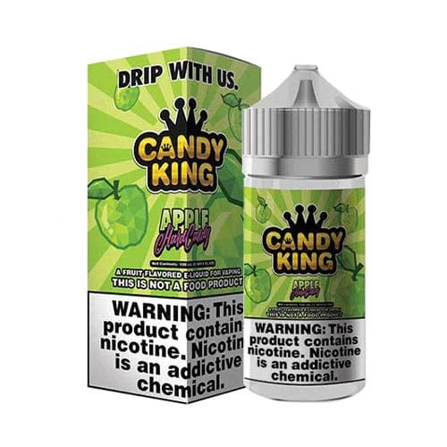 Green Hard Apple Candy by Candy King 100ML E-Liquid