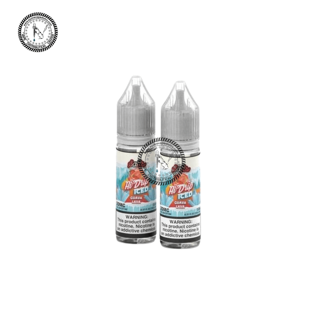 Guava Lava Iced Salt by Hi-Drip Salts 2x15ML 30ML E-Liquid