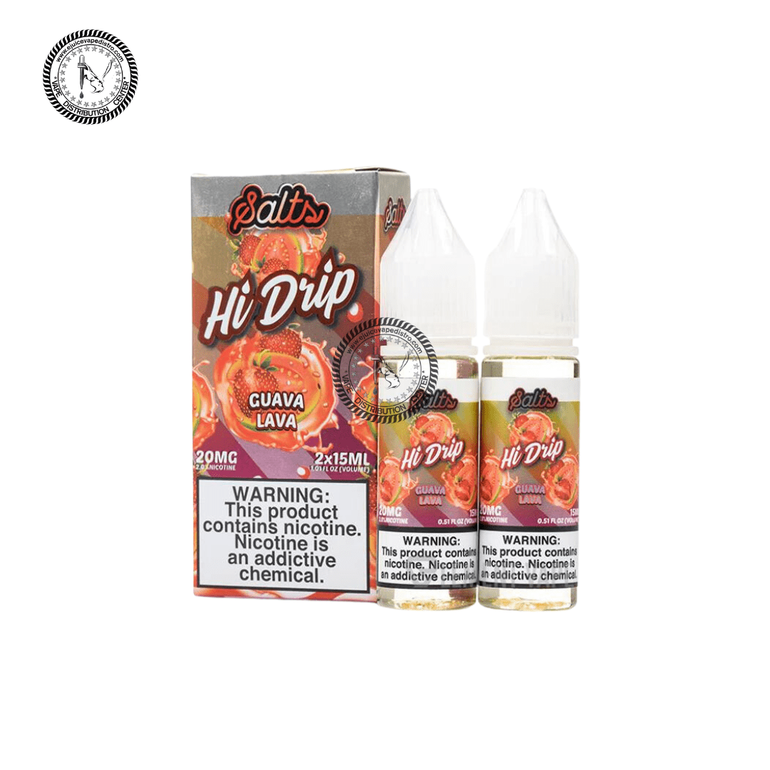 Guava Lava Salt by Hi-Drip Salts 2x15ML 30ML E-Liquid