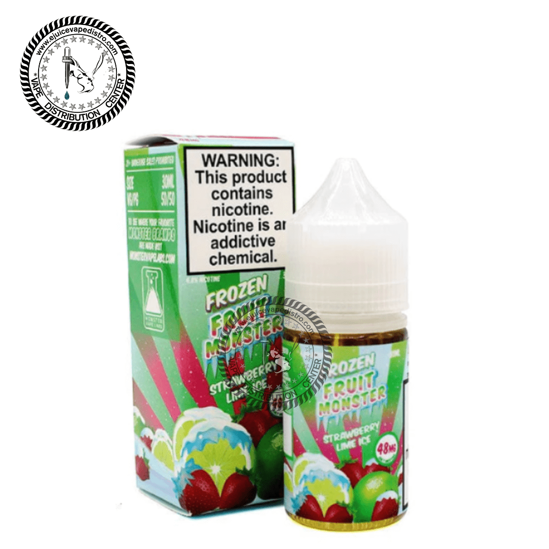Ice Strawberry Lime Salt by Frozen Fruit Monster Salt 30ML E-Liquid
