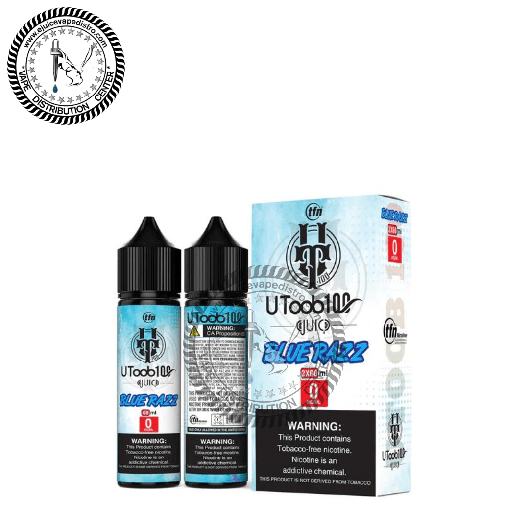 Iced Blue Razz by U TooB 100 Iced 2x60ML 120ML E-Liquid