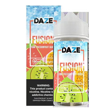 ICED Kiwi Passionfruit Guava by 7 Daze Fusion 100ML E-Liquid