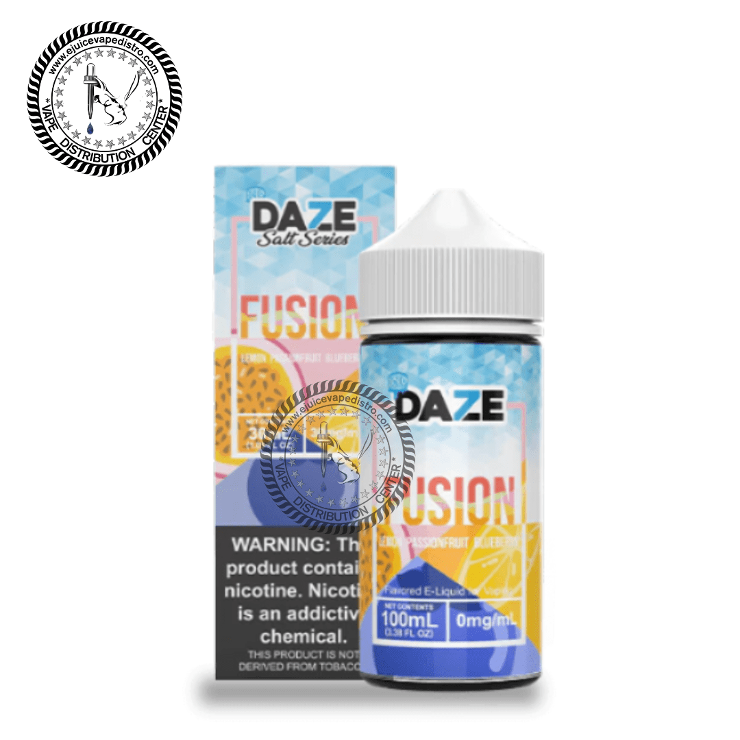 Iced Lemon Passionfruit Blueberry by 7 Daze Fusion Iced 100ML E-Liquid