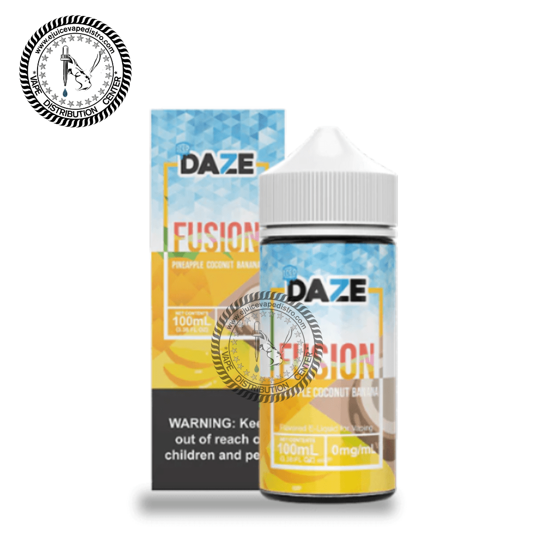 Iced Pineapple Coconut Banana by 7 Daze Fusion Iced 100ML E-Liquid