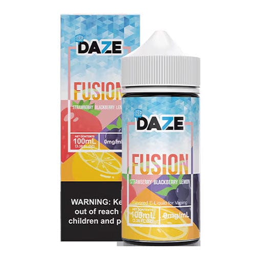 ICED Strawberry Blackberry Lemon by 7 Daze Fusion 100ML E-Liquid