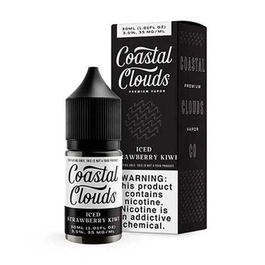Iced Strawberry Kiwi Salt Nic by Coastal Clouds Salt 30ML TFN E-Liquid